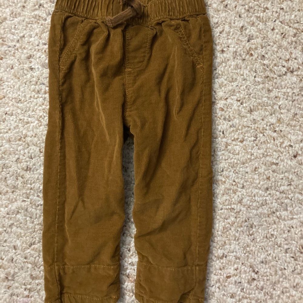 Baby boy corduroy brown pants